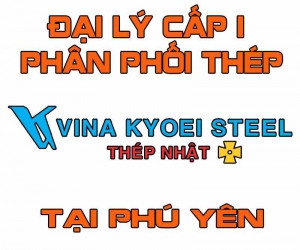 Đại lý phân phối thép Vina Kyoei tại Phú Yên