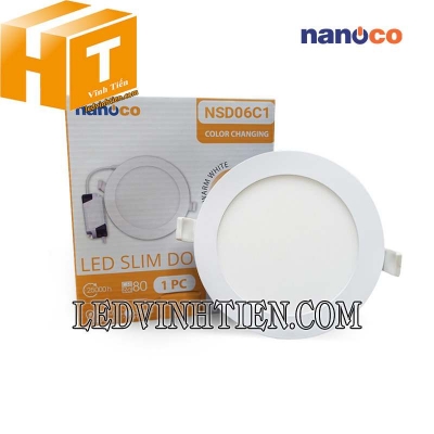 Đèn LED Downlight Nanoco siêu mỏng 15W