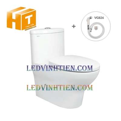 Bàn cầu 1 khối VIGLACERA V37M