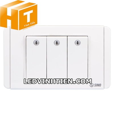 Công tắc ba 1 chiều S68DN3 Sino Vanlock
