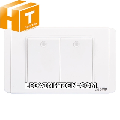 Công tắc đôi 2 chiều S68DM2A Sino Vanlock