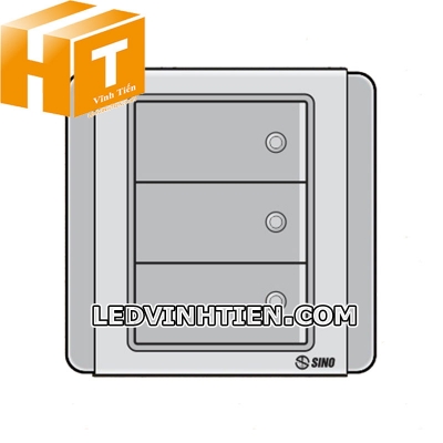 Công tắc ba 1 chiều S66DG3 Sino