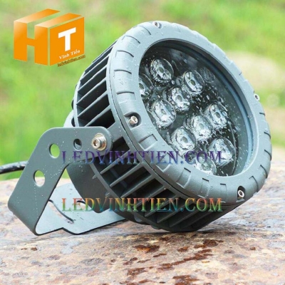 Đèn led rọi cây 12w màu vàng