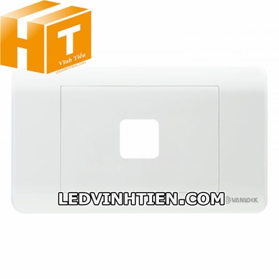 Mặt công tắc 1 lỗ vuông ZLS1X Sino Vanlock