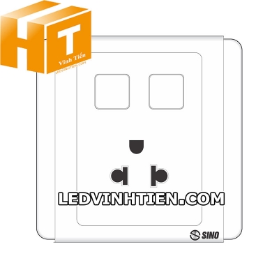 Ổ cắm đơn 3 chấu 2 lỗ S66UE/XX Sino