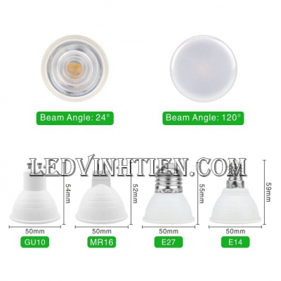 Bóng led chén 8W