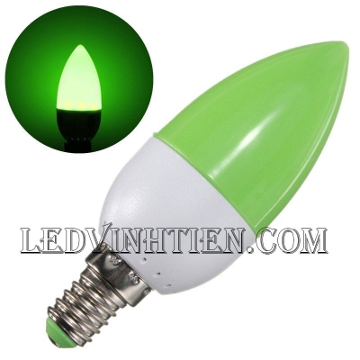 Bóng led trái ớt xanh lá