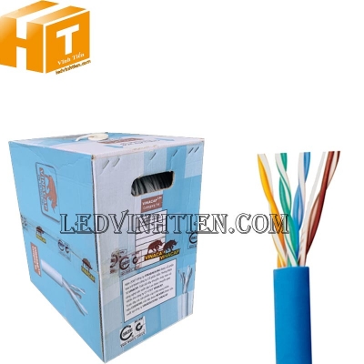 Cáp mạng VIVANCO CAT.5E UTP chuẩn chống cháy CM