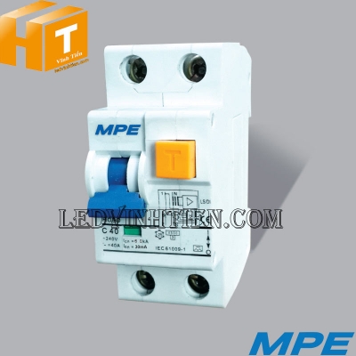 Cầu dao bảo vệ dòng rò quá tải RCBO-30/225 MPE
