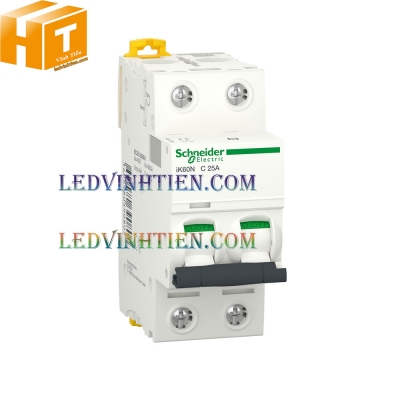 Cầu dao Schneider MCBs Acti9 2P 25A
