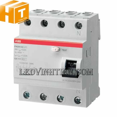 CB RCCB 4P 100A FH204 AC-100-0.3 ABB