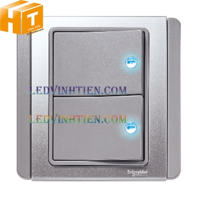 Công tắc đôi dolly 1 chiều Schneider