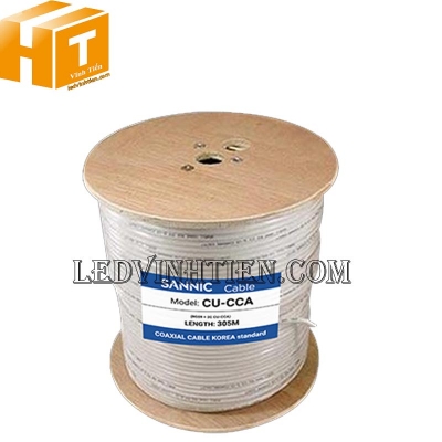 Dây cáp liền nguôn CU-CCA (Màu trắng)
