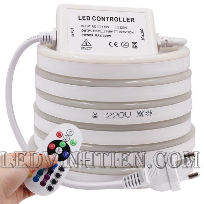 Bộ điều khiển led neon flex RGB 220V