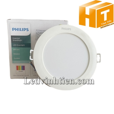 Đèn led âm trần tròn 7W DN020B D125 Philips