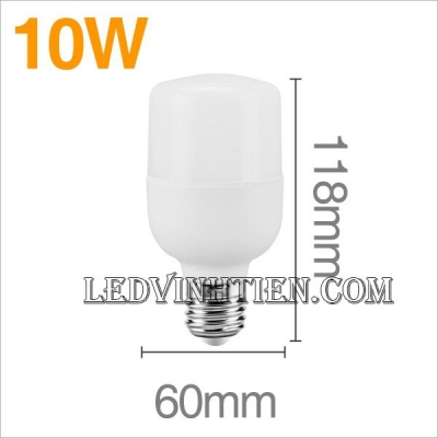 Đèn led búp trụ 10W