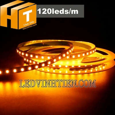 Đèn led dây 2835 12V ánh sáng cam