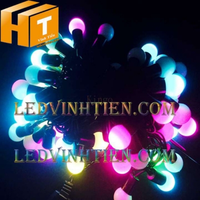 Đèn led bi đục đủ màu