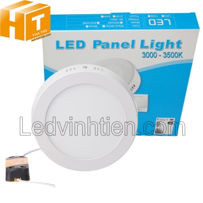 Đèn ốp nổi tròn 12w màu vàng