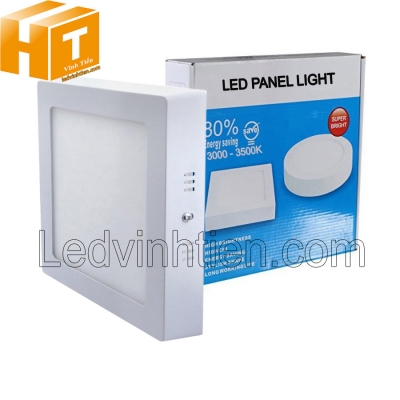 Đèn ốp nổi vuông 12w màu vàng
