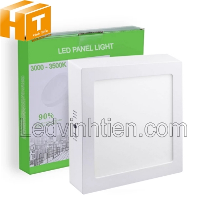 Đèn ốp nổi vuông 18w màu vàng