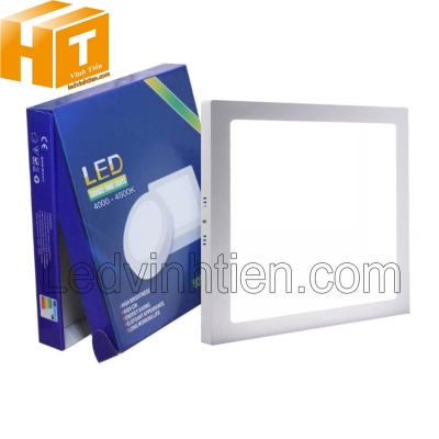 Đèn ốp nổi vuông 24w màu trung tính