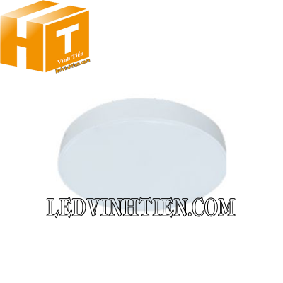 Đèn ốp trần led tròn đế nhôm 18W (KFC0181)