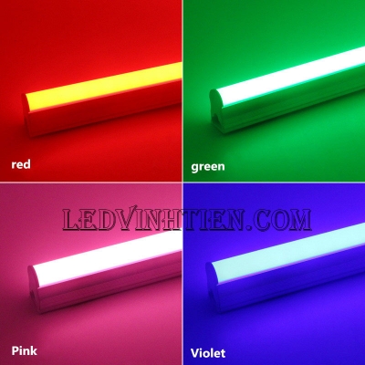 Đèn tuýp led T5 6W 6 tấc liền máng