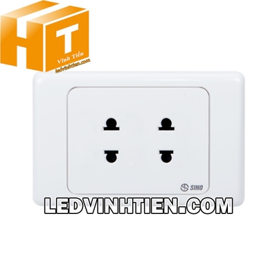 Ổ cắm kép 2 chấu S9U2 Sino Vanlock