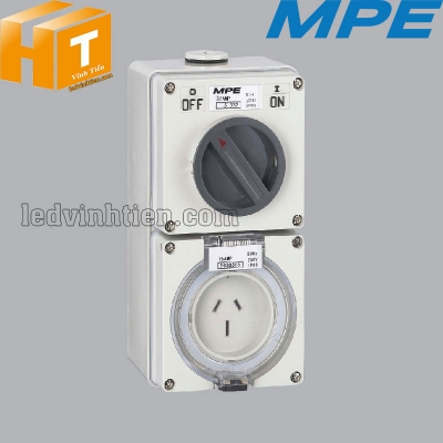 Ổ cắm kết hợp công tắc 3 cực S-315
