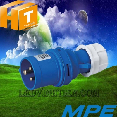 Phích cắm loại di động có kẹp giữ dây MPN-013