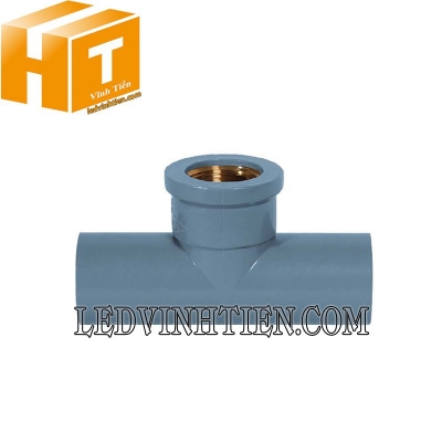 Tê răng trong đồng giảm uPVC Đạt Hòa